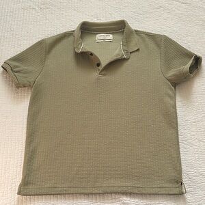 Hudson & Barrow Men's Olive Polo Shirt